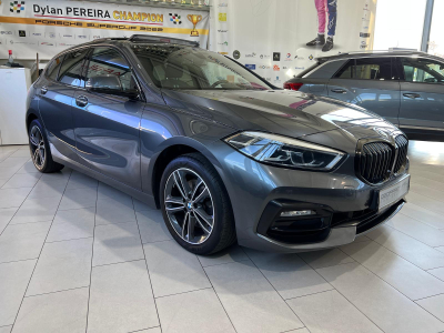 BMW 118 DA 150 SPORT LINE, CUIR, PANORAMIQUE, LED, ALU17'', CARPLAY, NAVI, 1 HAND..