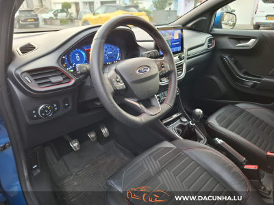 Ford Puma 1.0 ST-LINE X DESIGN 155 , MILD HYBRID, CAMERA, CUIR, NAVI, CARPLAY, ALU 19'',AUDIO B&O, LED, GARANTIE FORD 04/2028, 1 HAND