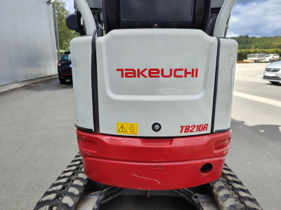 Takeuchi TB210R 645 heures - 3 godets - fonctionne parfaitement 15000€ HTVA