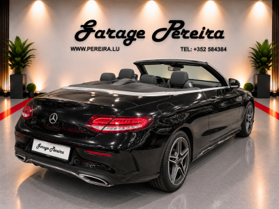 Mercedes-Benz C 220 D CABRIO FACELIFT AMG LINE VIRTUAL COCKPIT CUIR NAVI 1 HAND