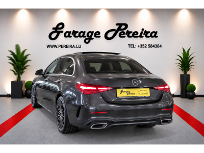 Mercedes-Benz C 180 AMG LINE PANO CUIR NAVI 1 HAND comme neuve