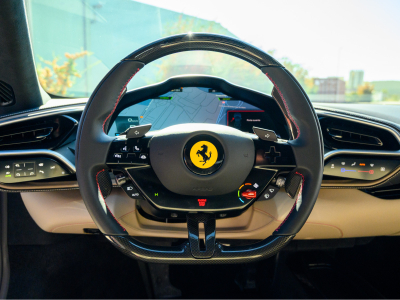 Ferrari 296 GTS RUBINO MICALIZZATO - CARBONE - LIFT - DAYTONA - JANTES FORGÉES