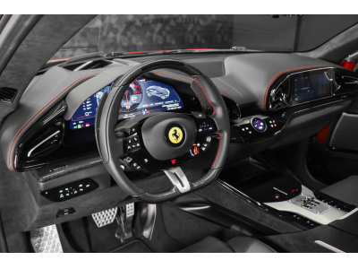 Ferrari Purosangue V12 - ROSSO MUGELLO / FULL CARBONE
