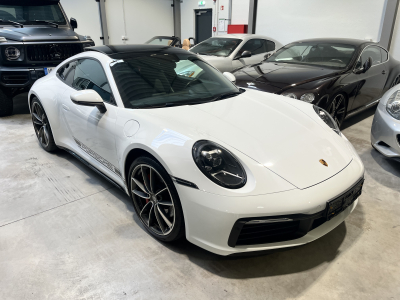 Porsche 911 992 CARRERA S - TOIT OUVRANT - PURE WHITE - SPORT CHRONO - PASM - PTV PLUS - BOSE