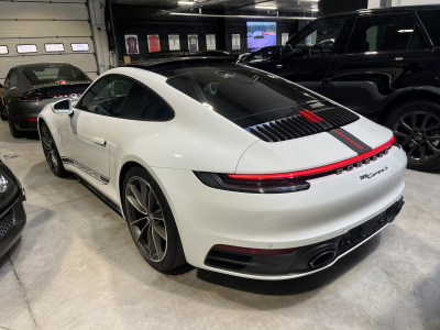 Porsche 911 992 CARRERA S - TOIT OUVRANT - PURE WHITE - SPORT CHRONO - PASM - PTV PLUS - BOSE