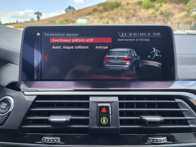 BMW X3 SDRIVE 18D PACK M CARPLAY CAMERA TOIT PANO OUVRANT SIEGES ET VOLANT CHAU