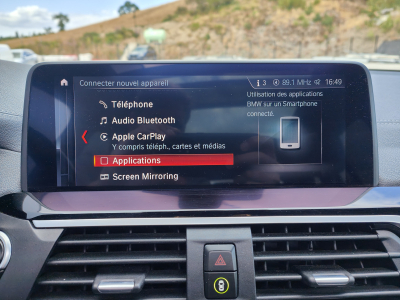 BMW X3 SDRIVE 18D PACK M CARPLAY CAMERA TOIT PANO OUVRANT SIEGES ET VOLANT CHAU