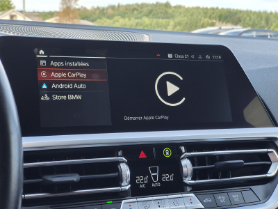 BMW 318 318iA PACK M CARPLAY GPS CAMERA ECLAIRAGE AMBIANCE