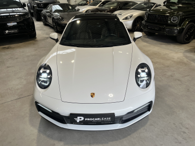 Porsche 911 992 CARRERA S - TOIT OUVRANT - PURE WHITE - SPORT CHRONO - PASM - PTV PLUS - BOSE