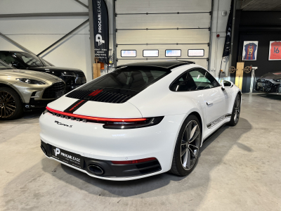 Porsche 911 992 CARRERA S - TOIT OUVRANT - PURE WHITE - SPORT CHRONO - PASM - PTV PLUS - BOSE