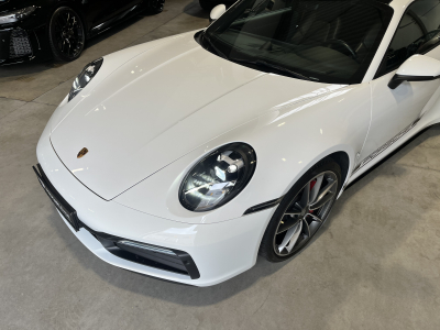 Porsche 911 992 CARRERA S - TOIT OUVRANT - PURE WHITE - SPORT CHRONO - PASM - PTV PLUS - BOSE
