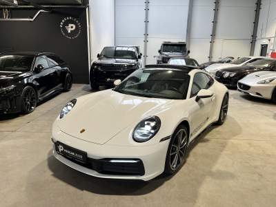 Porsche 911 992 CARRERA S - TOIT OUVRANT - PURE WHITE - SPORT CHRONO - PASM - PTV PLUS - BOSE