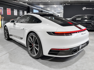 Porsche 911 992 CARRERA S - TOIT OUVRANT - PURE WHITE - SPORT CHRONO - PASM - PTV PLUS - BOSE
