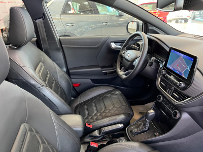 Ford Puma ST-LINE X 1.0 Ecoboost HYBRID 155 B. Auto, VIGNALE, 1 HAND, CAMERA, PANORAMIQUE, ALU 19'', CUIR, CARPLAY, B&O, COCKPIT DIGITAL,GARANTIE FORD 11/2029