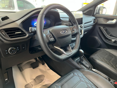 Ford Puma ST-LINE X 1.0 Ecoboost HYBRID 155 B. Auto, VIGNALE, 1 HAND, CAMERA, PANORAMIQUE, ALU 19'', CUIR, CARPLAY, B&O, COCKPIT DIGITAL,GARANTIE FORD 11/2029