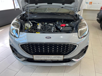 Ford Puma ST-LINE X 1.0 Ecoboost HYBRID 155 B. Auto, VIGNALE, 1 HAND, CAMERA, PANORAMIQUE, ALU 19'', CUIR, CARPLAY, B&O, COCKPIT DIGITAL,GARANTIE FORD 11/2029