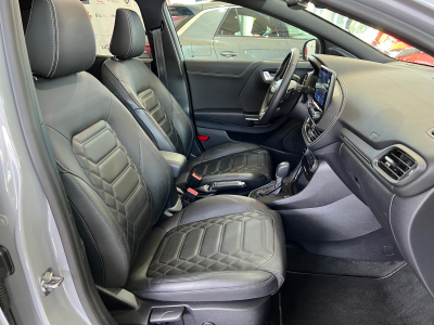 Ford Puma ST-LINE X 1.0 Ecoboost HYBRID 155 B. Auto, VIGNALE, 1 HAND, CAMERA, PANORAMIQUE, ALU 19'', CUIR, CARPLAY, B&O, COCKPIT DIGITAL,GARANTIE FORD 11/2029