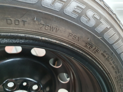 Jantes acier + Pneus hiver 16