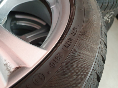 Jantes alu + Pneus hiver 17
