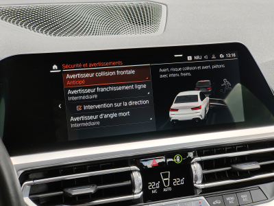 BMW 320 320dA PACK M ECLAIRAGE AMBIANCE GPS CARPLAY CAMERA