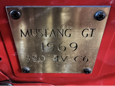 Ford Mustang 6.4 1969 ORIGINAL 69 Très Rare , Sehr Selten, VERY RARE