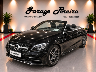 Mercedes-Benz C 220 D CABRIO FACELIFT AMG LINE VIRTUAL COCKPIT CUIR NAVI 1 HAND