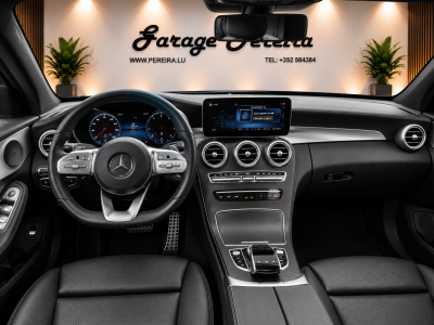 Mercedes-Benz C 220 D CABRIO FACELIFT AMG LINE VIRTUAL COCKPIT CUIR NAVI 1 HAND