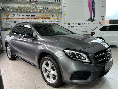 Mercedes-Benz GLA 200 AMG LINE, CUIR, NAVI, LED, CAMERA, ATT. REMORQUE, ALU 18'', 1 HAND