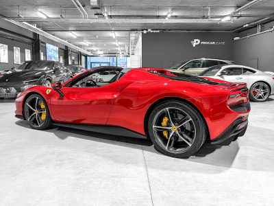 Ferrari 296 GTS 296 GTS/ Rosso Magma Extracampionario /Garantie Ferrari /Entretien inclus /Jantes forgées /Carbone /TVA récupérable
