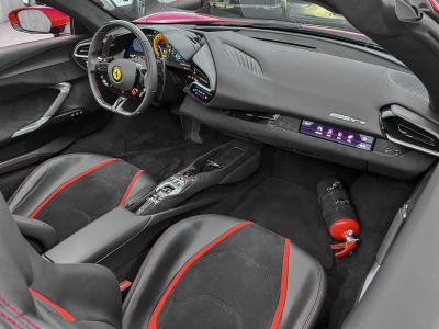 Ferrari 296 GTS 296 GTS/ Rosso Magma Extracampionario /Garantie Ferrari /Entretien inclus /Jantes forgées /Carbone /TVA récupérable