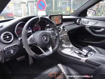 Mercedes-Benz C 63 AMG Break 63 S 510 FULL CARBON EXT+INT BURMESTER CUIR LED NAVI PANORAMIQUE