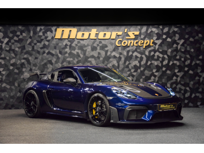 Porsche 718 Cayman GT4 RS PDK / PTS Night Blue / PACK WEISSACH