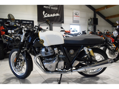 Royal Enfield Continental GT DUX DELUXE BLACK WHITE E5