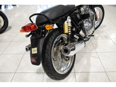 Royal Enfield Continental GT DUX DELUXE BLACK WHITE E5