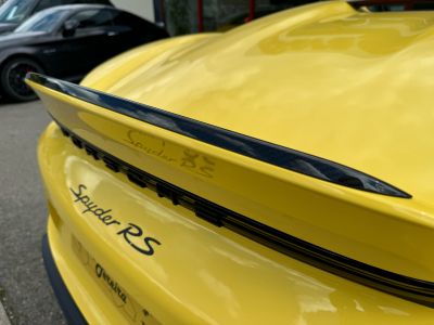 Porsche 718 Spyder RS WEISSACH PACK LIFT BOSE PACK CHRONO