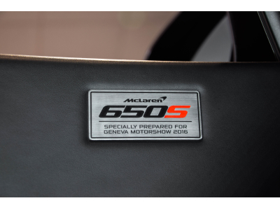 McLaren 650S Spider 3.8 V8 - SPECIAL GENEVA MOTORSHOW 2016