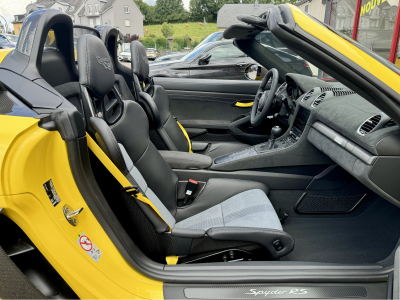 Porsche 718 Boxster Spyder RS WEISSACH PACK Keramik LIFT BOSE