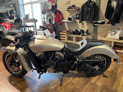 Indian Scout 1200cc Silver Quartz Metallic