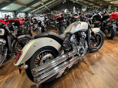 Indian Scout 1200cc Silver Quartz Metallic