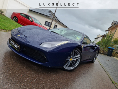 Ferrari 488 GTB BLUE TDF LIFFT/CARBON/E-SEATS FULL