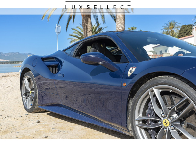 Ferrari 488 GTB BLUE TDF LIFFT/CARBON/E-SEATS FULL