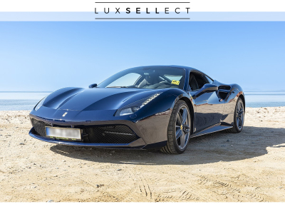 Ferrari 488 GTB BLUE TDF LIFFT/CARBON/E-SEATS FULL