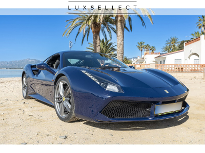 Ferrari 488 GTB BLUE TDF LIFFT/CARBON/E-SEATS FULL