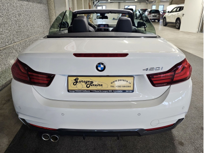 BMW 420 i CABRIO FACELIFT M SPORT PAKET HEAD UP HARMAN KARDON CUIR NAVI 1 HAND