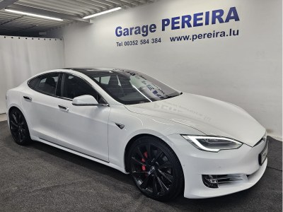 Tesla Model S P100D PERFORMANCE LUDICROUS MODE PANO CUIR NAVI 1 HAND