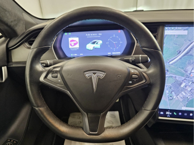 Tesla Model S P100D PERFORMANCE LUDICROUS MODE PANO CUIR NAVI 1 HAND