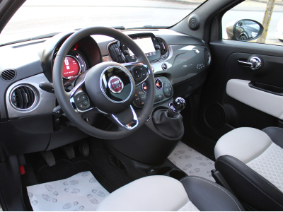 Fiat 500 1.0i Hybride 70, Dolcevita,TOIT PANO, CUIR, DIGITAL COCKPIT, REGULATEUR,PARKTRONIC, CLIMA AUTO, ALU 16'', 1° MAIN,