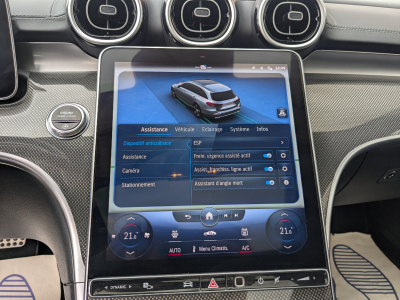 Mercedes-Benz C 200 D AMG LINE DCT TOIT OUV PACK LIGHT CAMERA CARPLAY