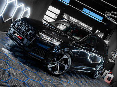 Audi Q7 TFSI 55 NOIR Sline 7 PL QUATTRO / B&O / full LEDS / PANO / CAMERA / JA23