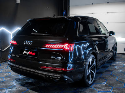 Audi Q7 TFSI 55 NOIR Sline 7 PL QUATTRO / B&O / full LEDS / PANO / CAMERA / JA23